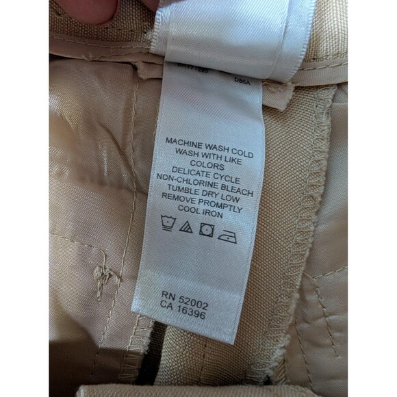 Emma James Beige Linen Blend Wide Leg Pants Womens 12 - Picture 5 of 8